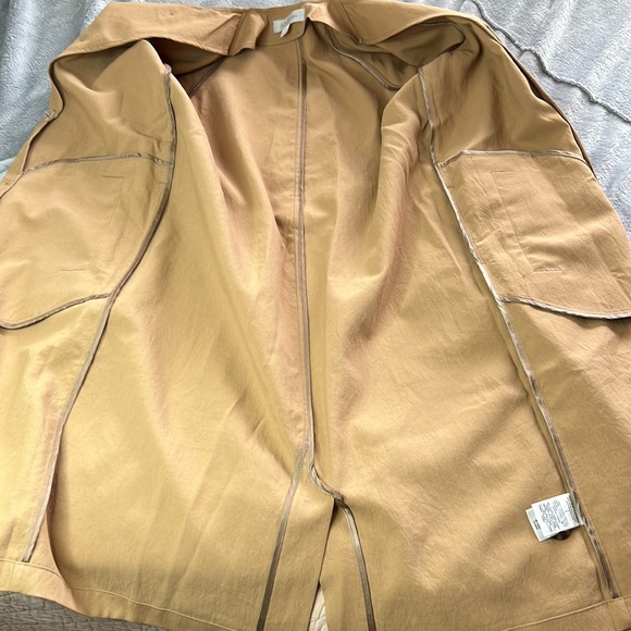 NWOT Outerknown Baker Trench Coat Sandy Size Small - Picture 9 of 12
